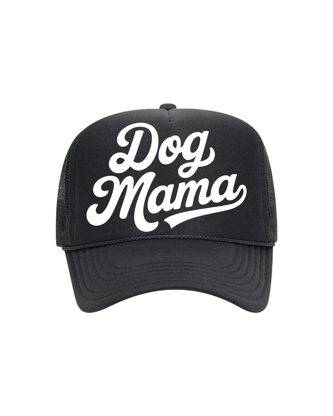 Dog Mama Trucker- "Black&White"