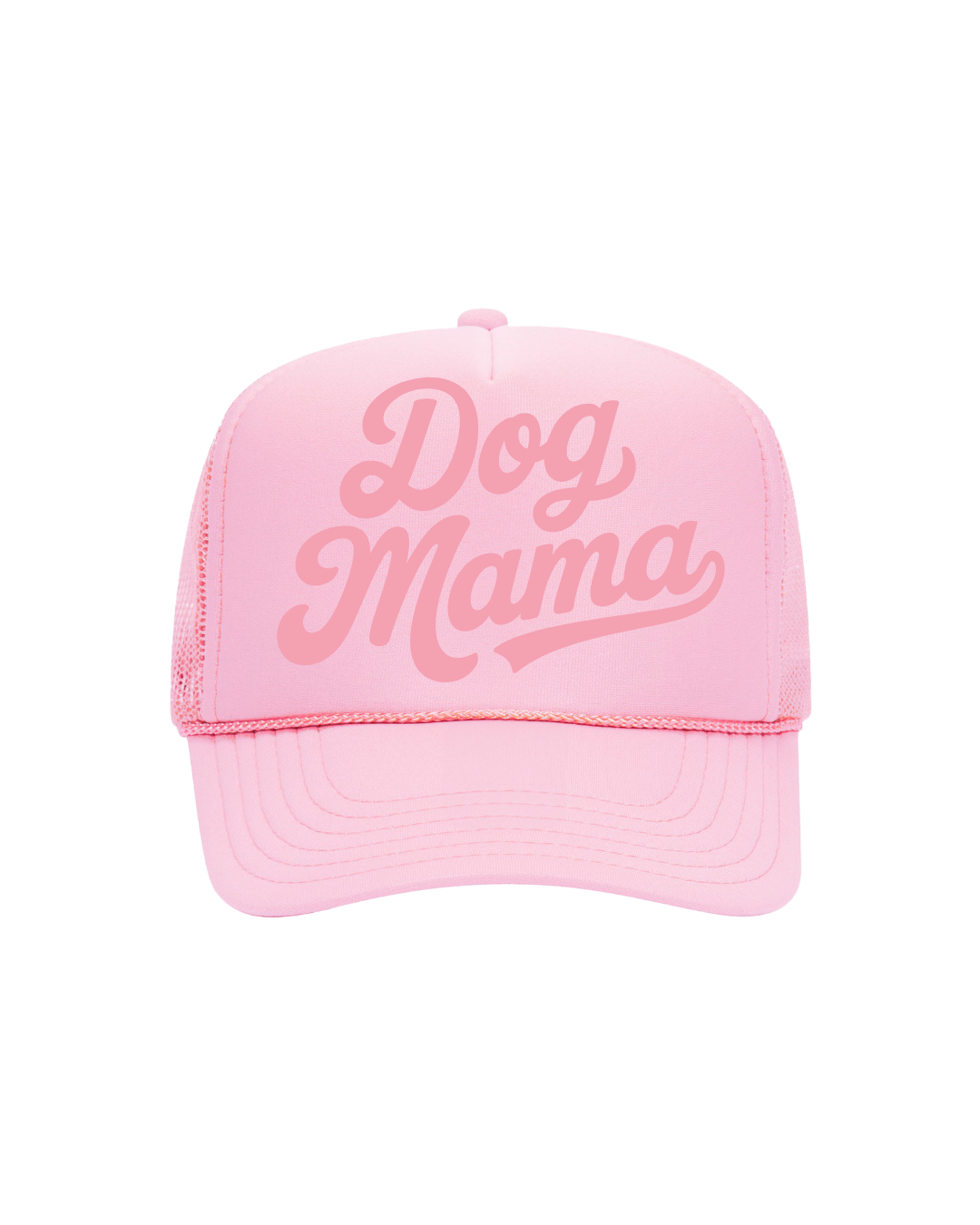 Dog Mama Trucker- "Light Pink&Pink"